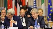 John Kerry e Paolo Gentiloni